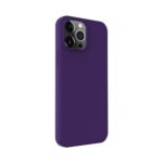 Back panel cover iLike Apple iPhone 14 Pro Max Nano Silicone case Deep Purple