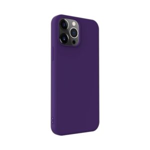 Aizmugurējais vāciņš iLike Apple iPhone 14 Pro Max Nano Silicone case Deep Purple