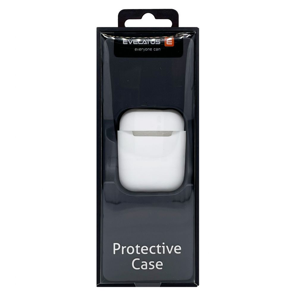 Maciņš austiņām Evelatus Apple Airpods Case EAC05 White