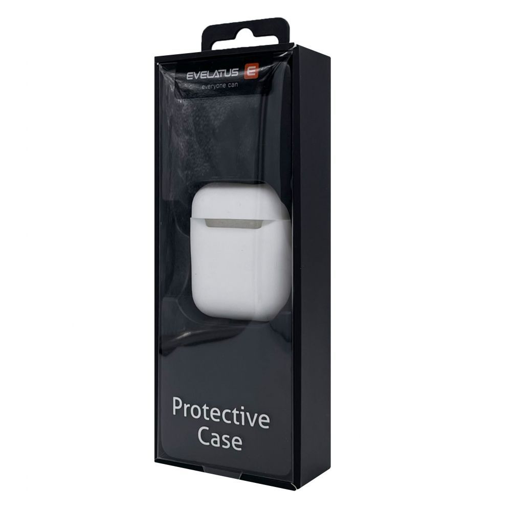 Maciņš austiņām Evelatus Apple Airpods Case EAC05 White