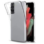 Nugarėlės dėklai Evelatus Samsung Galaxy S21 Ultra Clear Silicone Case 1.5mm TPU Transparent