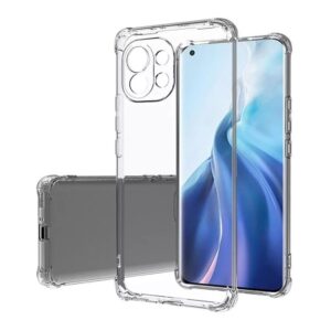 Aizmugurējais vāciņš Evelatus Xiaomi Mi 11 Military Shockproof Silicone Case TPU Transparent