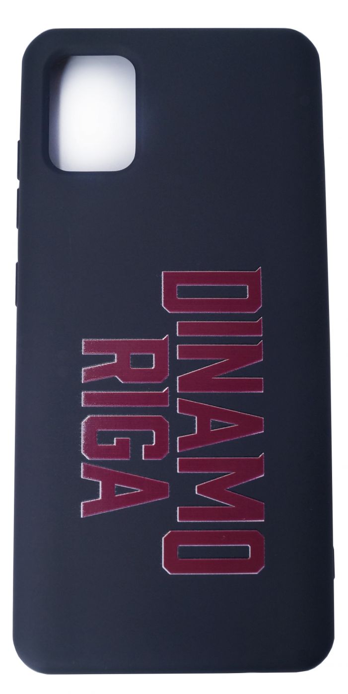 Aizmugurējais vāciņš Evelatus Samsung A41 Soft Touch Silicone Case DR Logo N2 Red Black