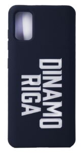 Aizmugurējais vāciņš Evelatus  Samsung A41 Soft Touch Silicone Case DR Logo N2 White Black