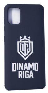 Aizmugurējais vāciņš Evelatus  Samsung A41 Soft Touch Silicone Case DR Logo N4 White Black