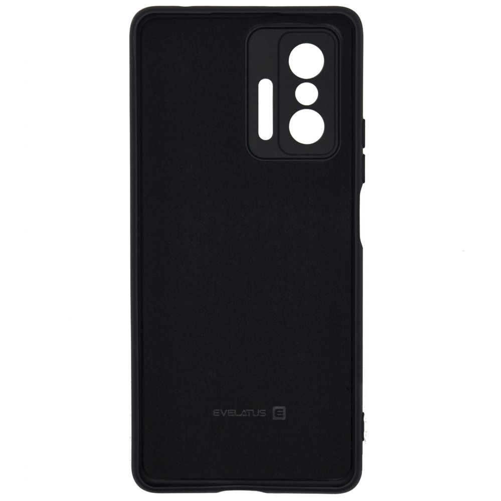 Back panel cover Evelatus Xiaomi Redmi Note 10S/Poco M5s Nano Silicone Case Soft Touch TPU Black