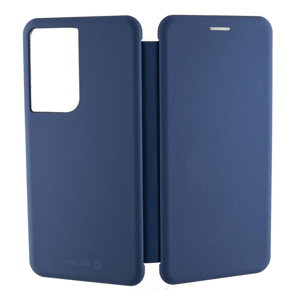 Kaaned - kaaned Evelatus Samsung Galaxy S21 Ultra Book Case Blue
