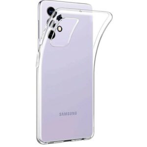 Back panel cover Evelatus Samsung Galaxy A32 5G / A13 Clear Silicone Case 1.5mm TPU Transparent