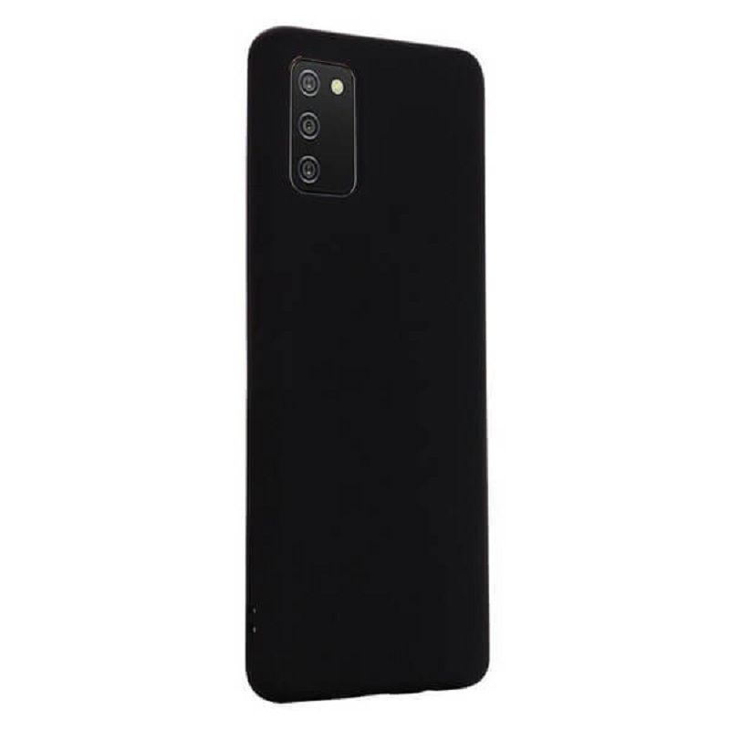 Back panel cover Evelatus Samsung Galaxy A02s Nano Silicone Case Soft Touch TPU Black