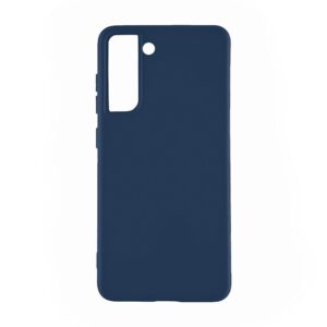 Back panel cover Evelatus Samsung Galaxy S21 Plus Nano Silicone Case Soft Touch TPU Blue