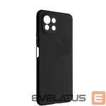 Back panel cover Evelatus Xiaomi Mi 11 Lite/11 Lite 5G/11 Lite 5G NE Nano Silicone Case Soft Touch TPU Black