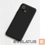 Чехол на заднюю панель Evelatus Xiaomi Mi 11 Lite/11 Lite 5G/11 Lite 5G NE Nano Silicone Case Soft Touch TPU Black