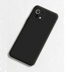 Aizmugurējais vāciņš Evelatus Xiaomi Mi 11 Lite/11 Lite 5G/11 Lite 5G NE Nano Silicone Case Soft Touch TPU Black