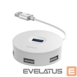 Parveidotājs Baseus - Adapter HUB USB 3.0 To 4xUSB White