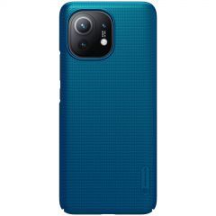Чехол на заднюю панель Nillkin Xiaomi Mi 11 Super Frosted Cover Peacock Blue