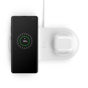 Dokstacija Belkin  Dual Wireless Charging Pads 10W White