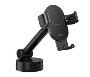 Авто держатель Baseus  Gravity Car Mount Dashboard Windshield Phone Bracket Holder Black