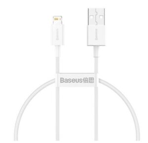 Kabelis Baseus  Superior Cable USB - Lightning 2,4A 0,25 m White