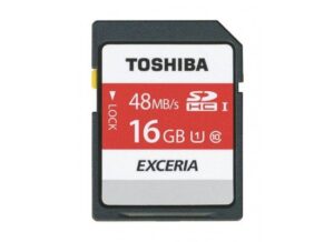 Atminties kortelės Toshiba  SDHC Class 10 (UHS I) Exceria Type HD 16Gb