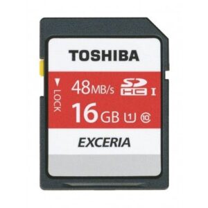 Memory cards Toshiba  SDHC Class 10 (UHS I) Exceria Type HD 16Gb