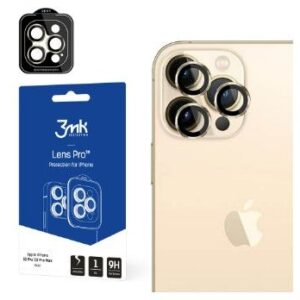 Apsauginiai stiklai 3MK - iPhone 13 Pro/13 Pro Max - Lens Protection Pro Gold
