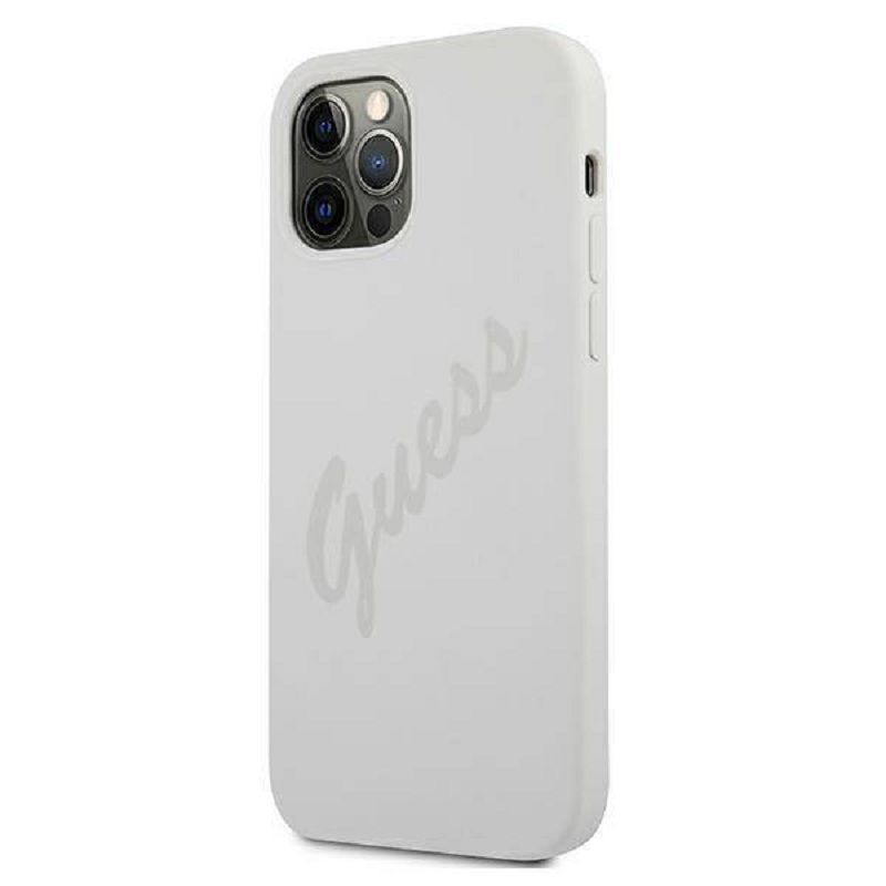 Tagakaaned Guess Apple iPhone 12/12 Pro 6.1 Vintage Case Cream