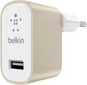 Adapteris Belkin - Mixit Universal Home Charger 12w Gold
