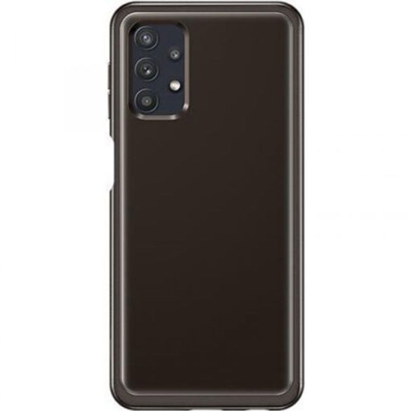 Back panel cover Samsung - Soft Clear Cover for Samsung Galaxy A32 (5G) Black