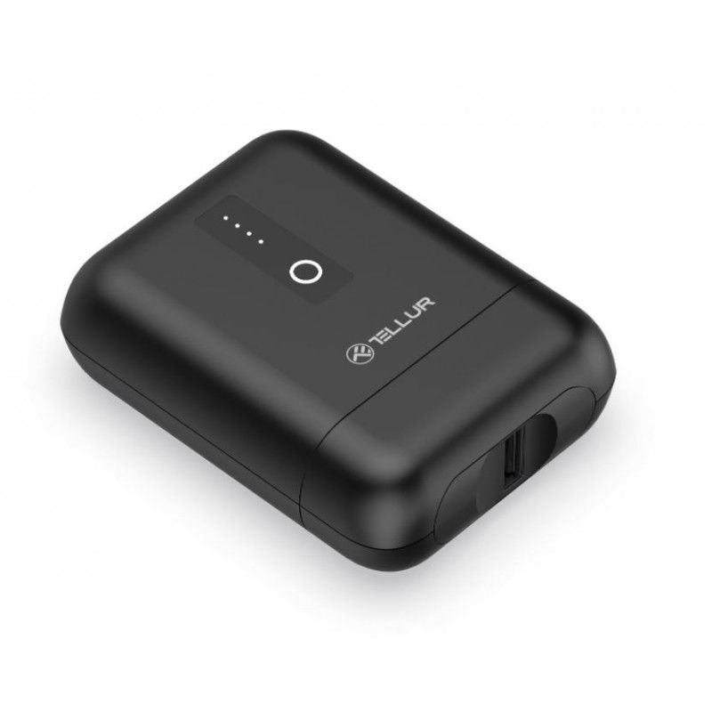 Väline aku Tellur PD101 Power Bank 10000mAh QC3.0+Type-C PD 30W Black