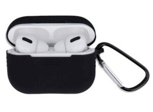 Headphone case iLike Apple Airpods 3 with hook Case Black