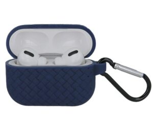 Dėklai ausinėms iLike Apple Airpods 3 with hook Cas Navy Blue