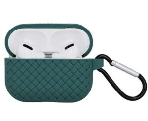Korpus kõrvaklappidele iLike Apple Airpods Pro 2 / Airpods Pro Braid case Green