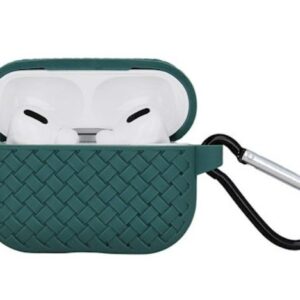 Korpus kõrvaklappidele iLike Apple Airpods Pro 2 / Airpods Pro Braid case Green