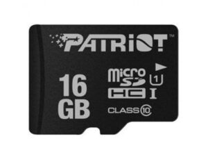 Memory cards Patriot  MicroSDHC 16GB Patriot Class 10 without Adapter Black