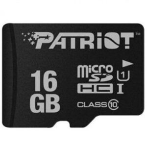 Memory cards Patriot  MicroSDHC 16GB Patriot Class 10 without Adapter Black