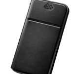 Knygos tipo dėklas dėklai Dux Ducis - UNIVERSAL MODEL C 5,5-6,7 INCHES EVERY SERIES Black