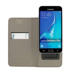 Atveramie maciņi iLike Universal BOOK MAGNET CASE 5,5-6,0 INCHES Black