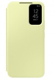 Knygos tipo dėklas dėklai Samsung - Galaxy A34 Smart View Wallet Case Lime
