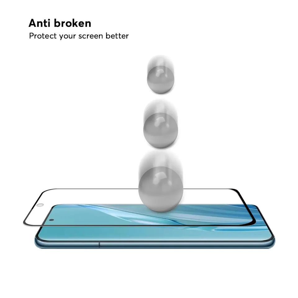 Aizsargstikls Evelatus Huawei P60 2.5D Full Cover Japan Glue Glass Anti-Static