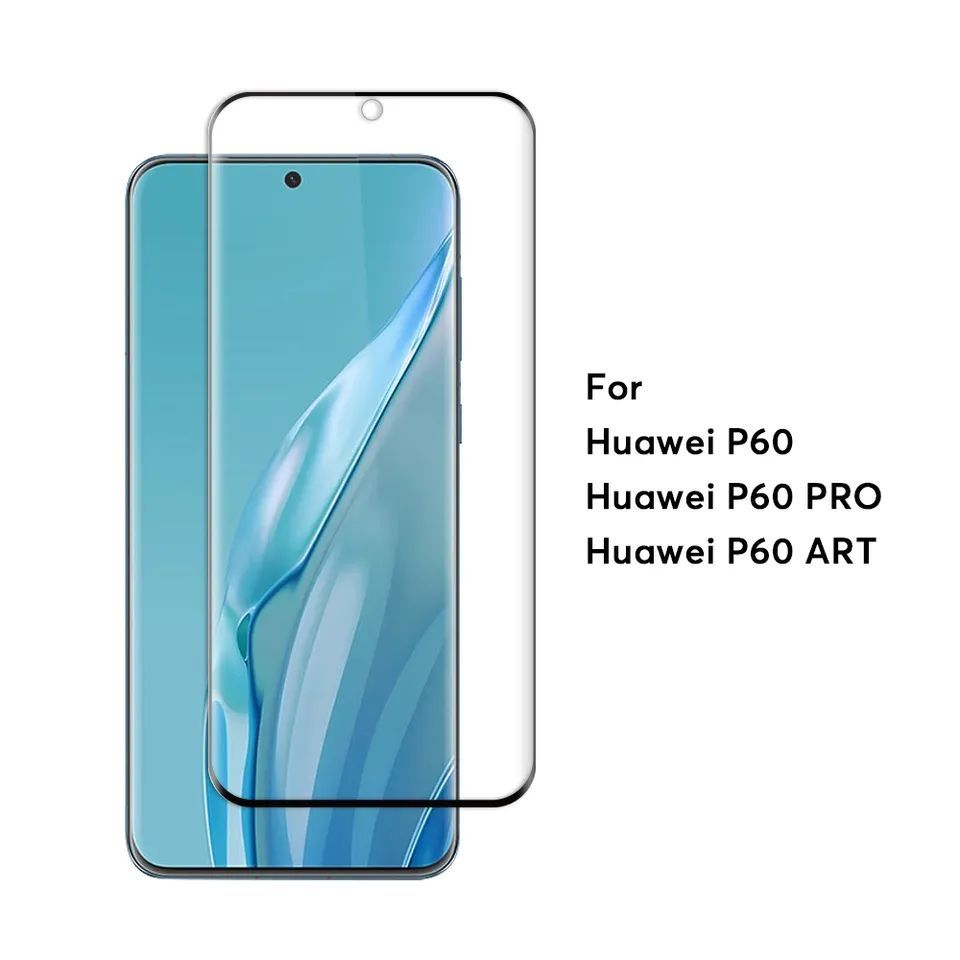 Aizsargstikls Evelatus Huawei P60 2.5D Full Cover Japan Glue Glass Anti-Static