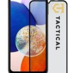 Apsauginiai stiklai Tactical Samsung Galaxy A14 / A14 5G Glass 2.5D Full Glue Black
