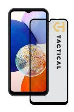 Aizsargstikls Tactical Samsung Galaxy A14 / A14 5G Glass 2.5D Full Glue Black