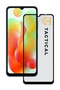 Aizsargstikls Tactical Xiaomi Redmi 12C Glass 2.5D Full Glue Black