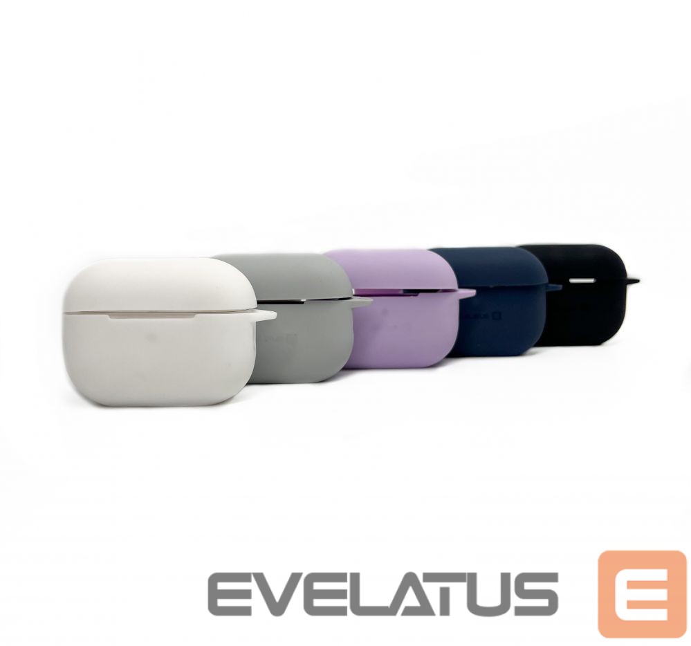 Headphone case Evelatus Apple AirPods 3 Silicone Case Purple