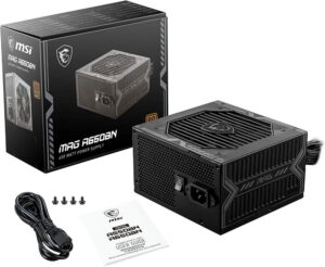 Toiteplokk MSI  MSI MAG A650BN 650W Power Supply 