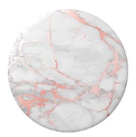 Universāls turētājs (Popsocket) Popsockets  Rose Gold Lutz Marble White