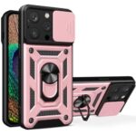 Чехол на заднюю панель iLike - iPhone 14 Pro Max Armor Camshield case Pink