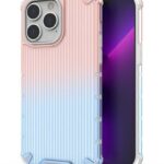 Чехол на заднюю панель iLike Apple iPhone 14 Pro Max pink and blue armored case Protect Case