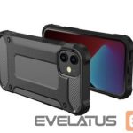 Tagakaaned iLike Samsung GALAXY A53 5G ARMOR CARBON CASE Black