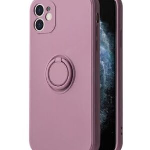 Back panel cover iLike Apple IPHONE 13 SILICONE RING Purple
